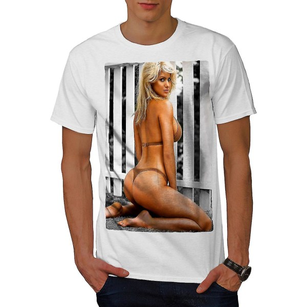Sexig Bikini Kvinna Män T-shirt 3XL