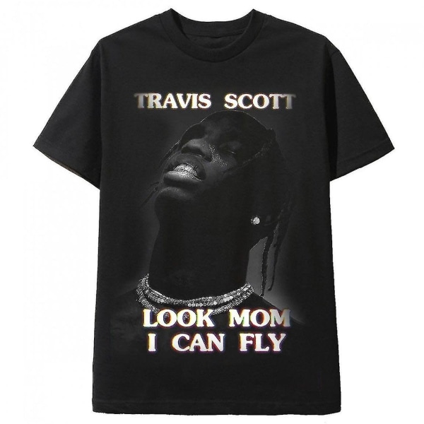 Astroworld Merch Black Tee Netflix Travis Scott T-shirt M