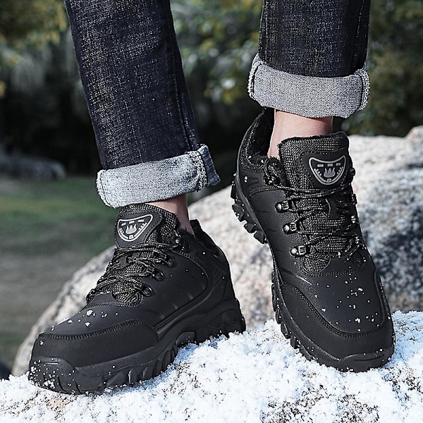Vandringsskor för herr Andas Sneakers Halkfria utomhusskor 767 Black 41