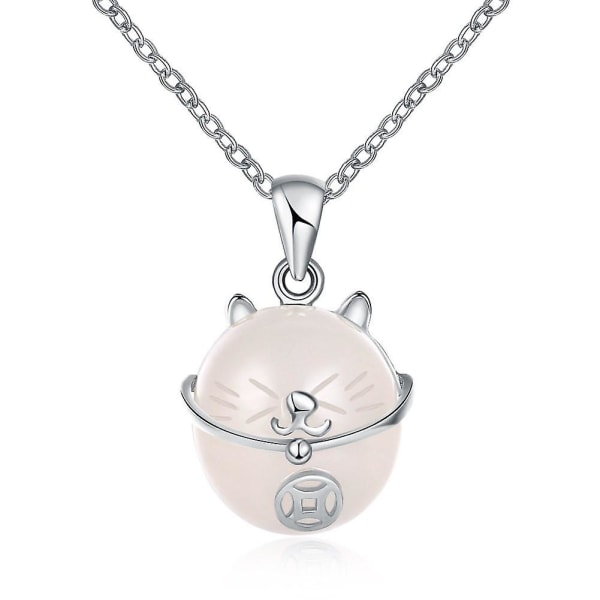 Pte Fashion Sterling Silver Halsband Lucky Cat Halsband Sb-N0392-A