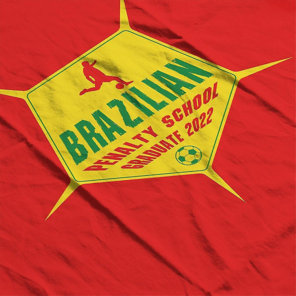 Brasilien Penalty School World Football 2022 T-shirt herr