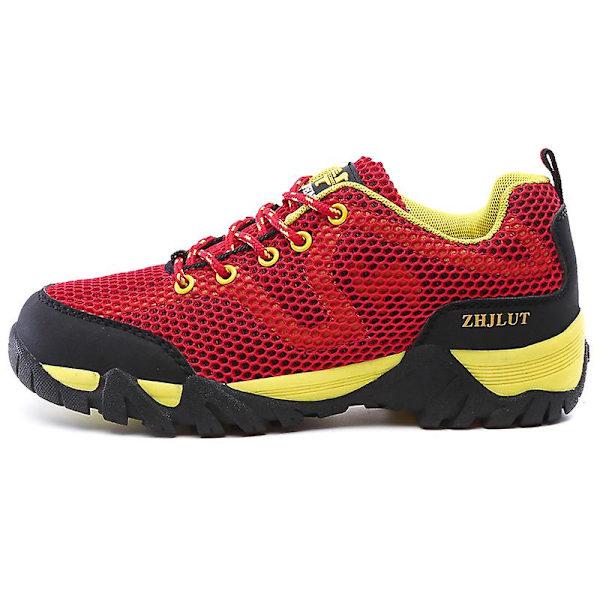Herr Dam Sneakers Andas löparskor Mode Sportskor 3C602 Red 41