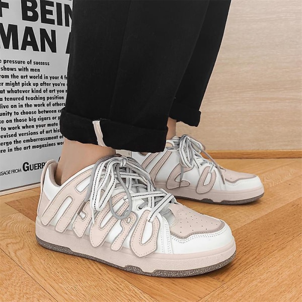 Dam Sneakers Andas Herr Skateboard Skor Löparskor 2Ix08 Beige 39
