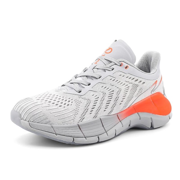 Herr Sport Löparskor Flygande Vävd Casual Sneakers Frlt55 Orange 41