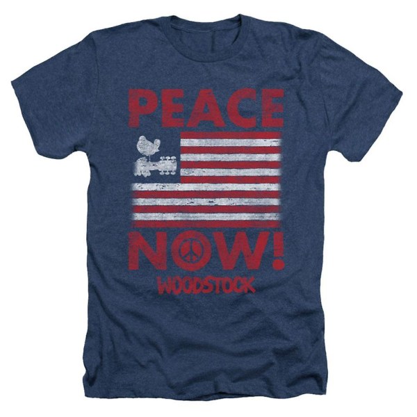 Woodstock Peace Now T-shirt M