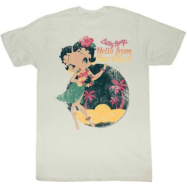 Betty Boop Hello From Paradise T-shirt S