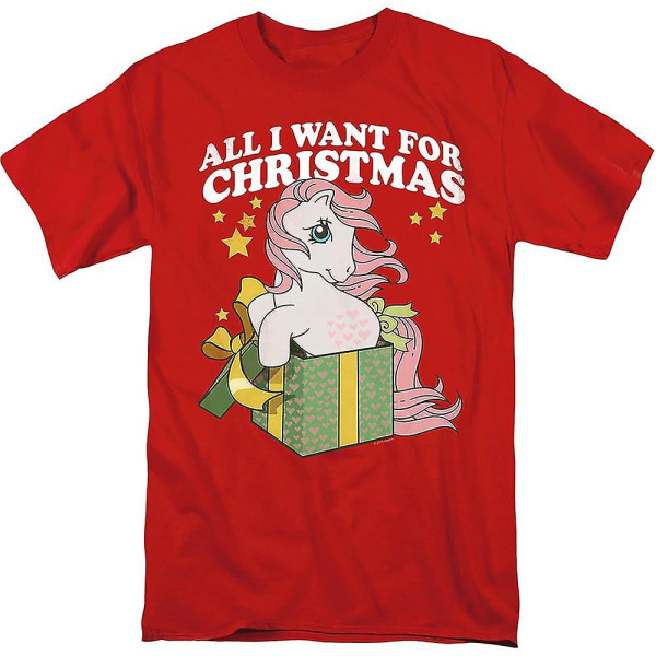 Allt jag vill ha till jul My Little Pony T-shirtkläder L