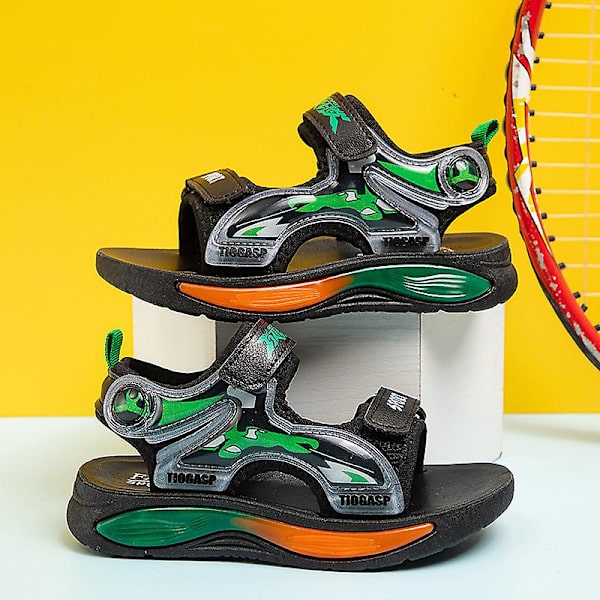 Pojkar Strandtofflor Modesandaler Utomhus Halkfria inomhusskor 3Bcb638 Green 36