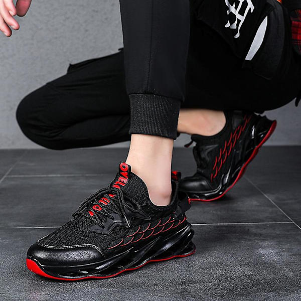 Herrsneakers Andas löparskor Mode Dam Sportskor 2Kf188 Black 41