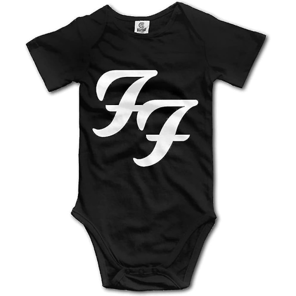 Foo Fighters Rock And Roll Primary Logo Baby Onesie Bodysuit XL