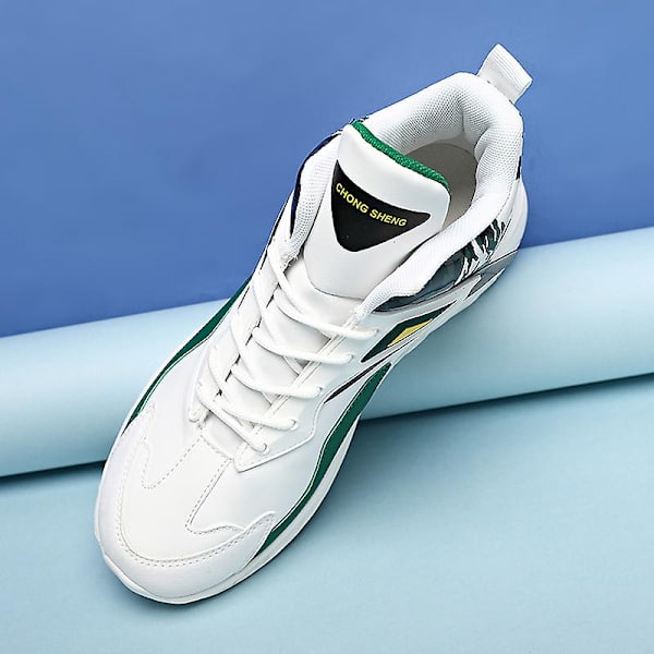 Basketskor för män Mode Dam Sneakers Andas Sportskor 3Ad81 White 41
