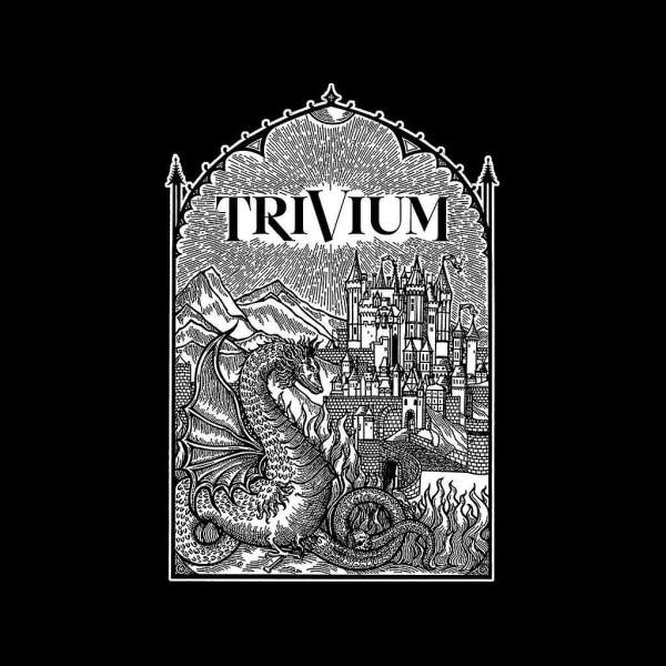 Trivium In The Court Of The Dragon Huvtröja för kvinnor XX-Large