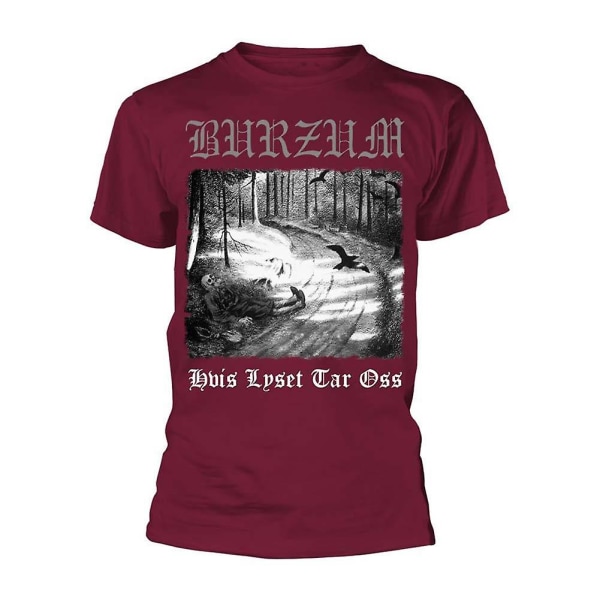 Burzum Hvis Lyset Tar Oss (rödbrun) T-shirt XL