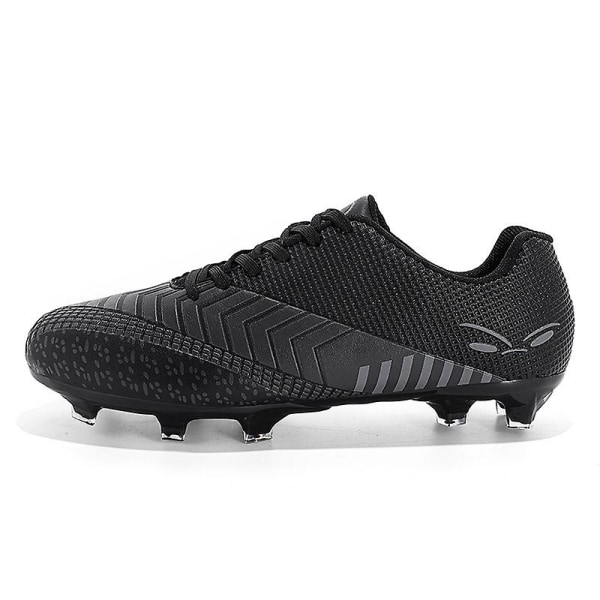 Fotbollsskor för män Aldult Fotbollsskor Grästräning Sport Skor Sneakers 3B22037 Black 36