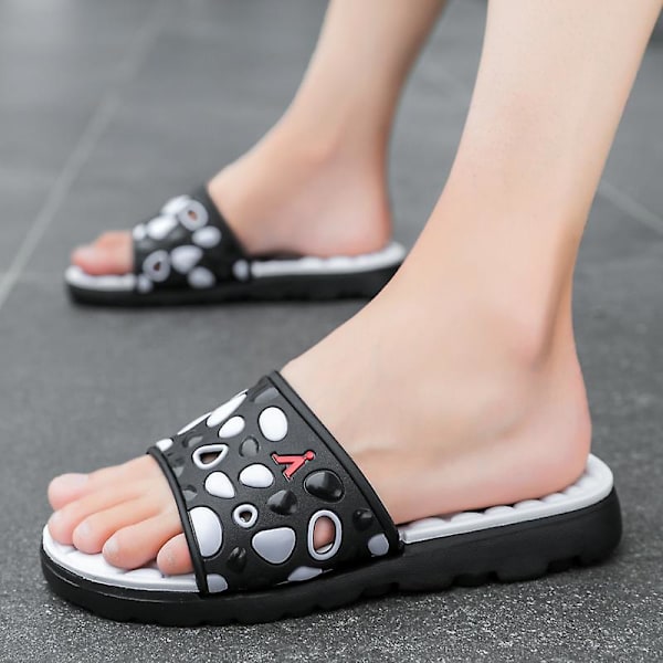 Herrskor Massagesula Mjuk Mjuk utomhustofflor Fr260-1 White 40