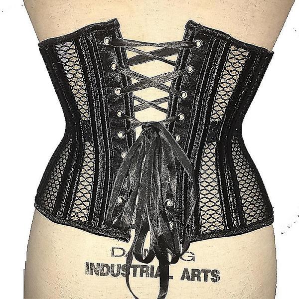Lequeen Platt Mage För Smal Kvinna Stålben Korsett Kroppsformare Gördlar Mercerized Waist Trainer Bantning Kroppsmidja