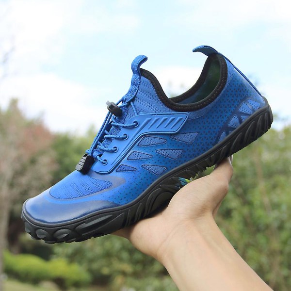 Vattenskor för män Beach Pool Shoes Quick-Dry Yoga Sportskor för kvinnor 22 Blue 42