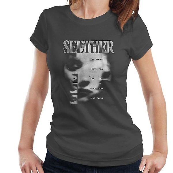 Seether Fake It T-shirt för kvinnor