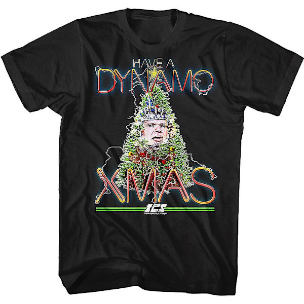 Ha en Dynamo Xmas Running Man T-shirt L