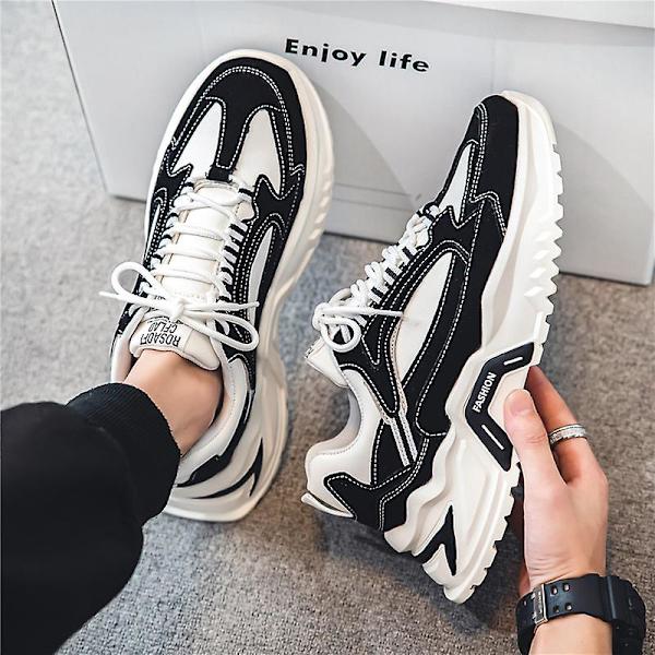 Herrsneakers Andas löparskor Mode Damsportskor 01 Black 41