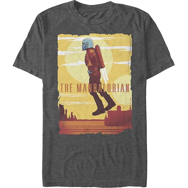 Jetpack The Mandalorian Star Wars T-shirt M
