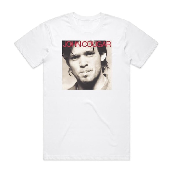 John Mellencamp John Cougar T-shirt Vit XXXL