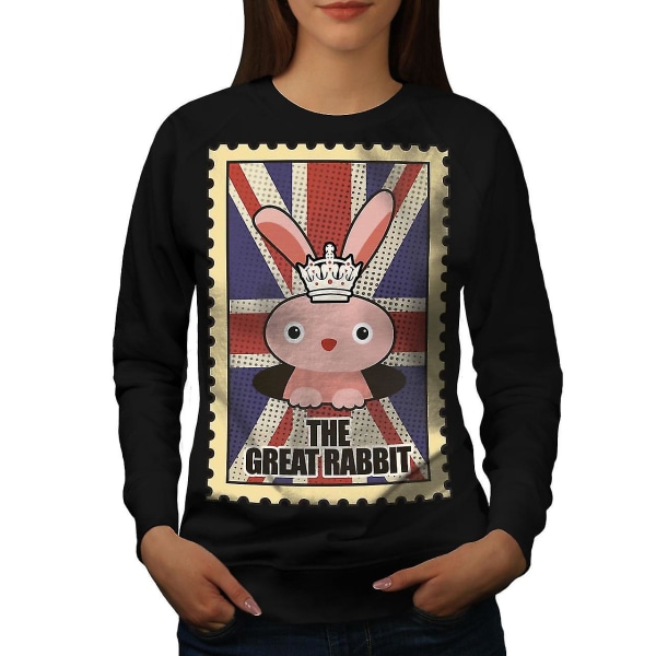 The Great Rabbit Women Blacksweatshirt XXL