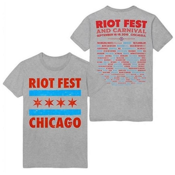 Riot Fest Event Chicago 2016 T-shirt XXL