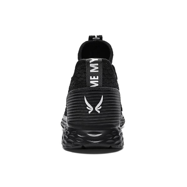 Sneakers för män Löpartennisskor Lättviktsventilerande Sport Athletic 3C6877 Black 40