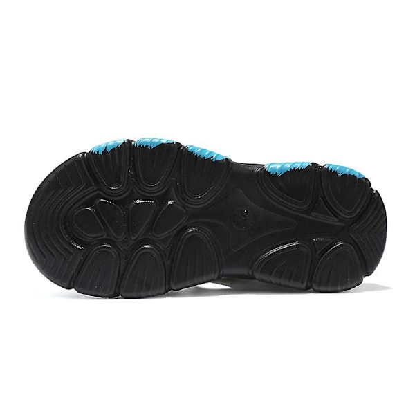 Barnsandaler Mode Halkfria strandskor Pojkar Flickor Anti-kollision cap Tofflor Tx8305 Blue 34