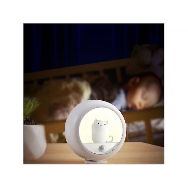 Mini Cute Smart Sensor Night Light (Rosa)