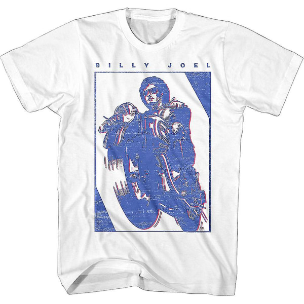 Billy Joel Motorcykel T-shirt Kläder XL