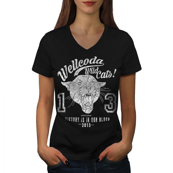 Wild Cats Women T-shirt 3XL