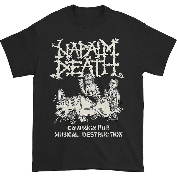 Napalm Death Campaign For Musical Destruction T-shirt S