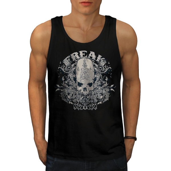 Freak Death Art Skull Men Linne S