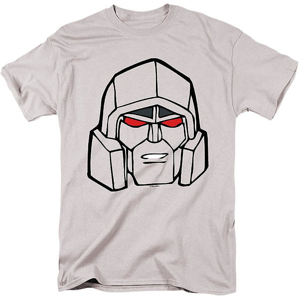 Megatron Head Shot Transformers T-shirt M