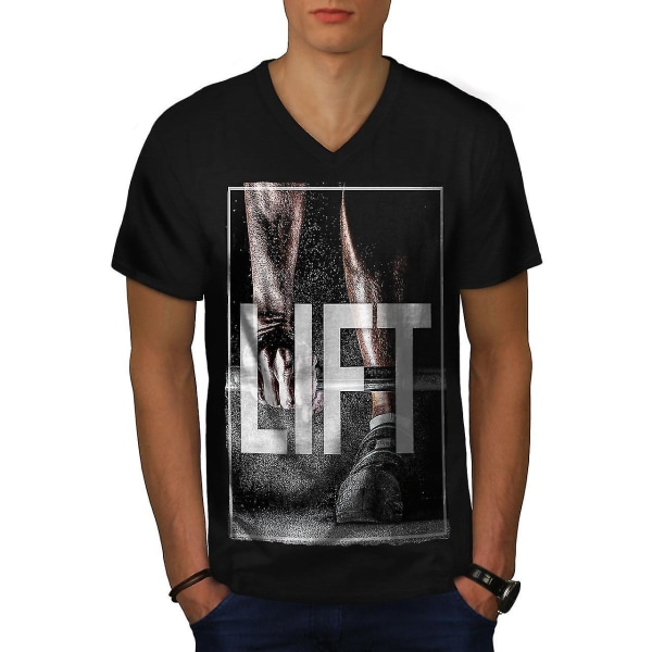 Lift Workout Power Men T-shirt L