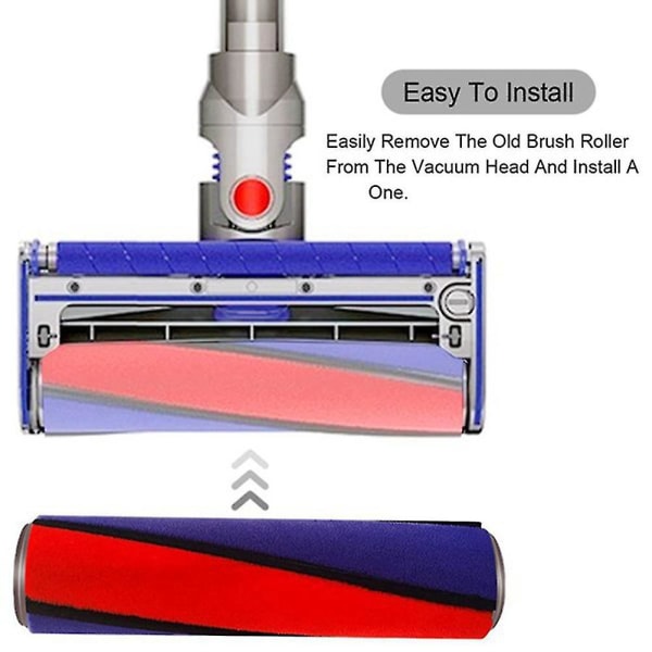 För Dyson V6 V7 V8 V10 V11 Dammsugare Soft Roller Huvudborste