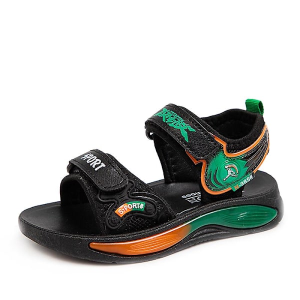 Pojkar Strandtofflor Modesandaler Utomhus Halkfria inomhusskor 3Bcb729 Green 26