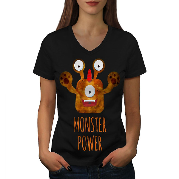 Monster Power T-shirt för kvinnor 3XL