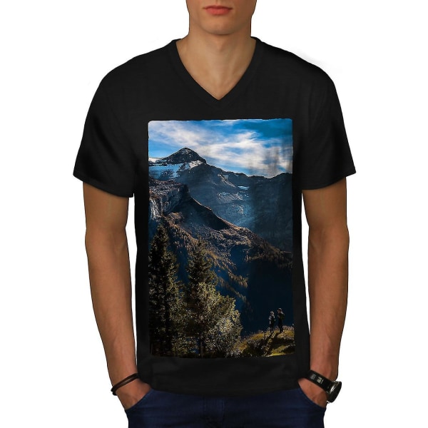 Adventure Mountain Nature Men T-shirt XXL