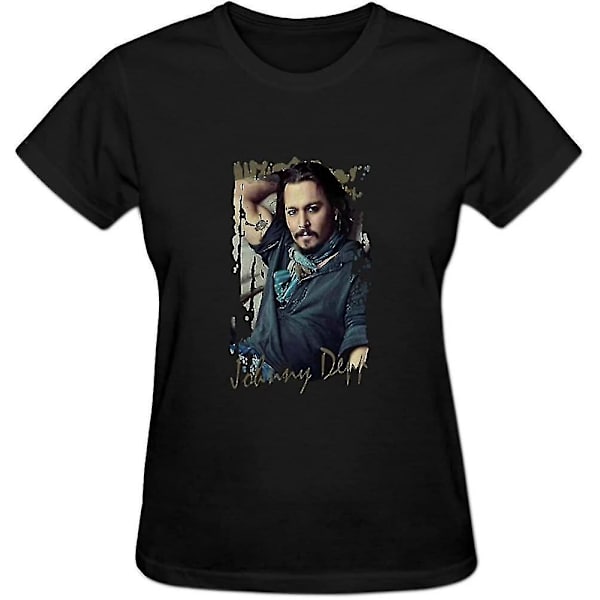 Coco Keep Dam Johnny Depp T-shirt för kvinnor 2XL