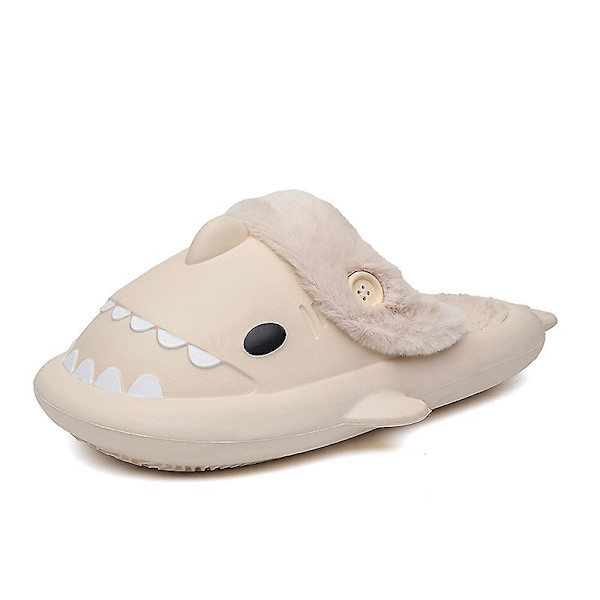 Herr Damtofflor Memory Foam Komfort bomullsblandning Stängd tå House Skor 2K2356 White 38-39