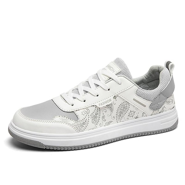 Herrsneakers Andas Dam Skateboarding Skor Löparskor A811 WhiteGray 41