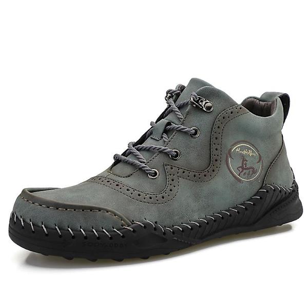 Utomhusstövlar för män Mode Casual Boots 1G668 Green 38