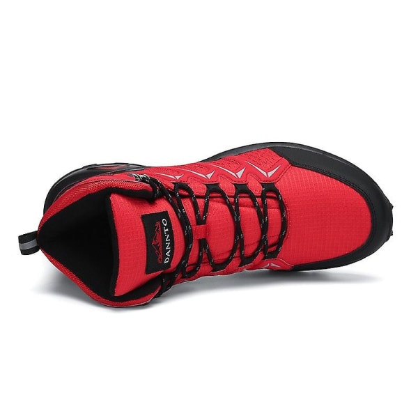 Herrskor Sportlöparskor Andas Sneakers K933 Red 42