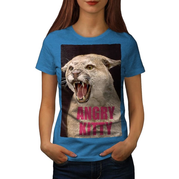 Kitty Beast Nature Kunglig T-shirt för kvinnor 3XL