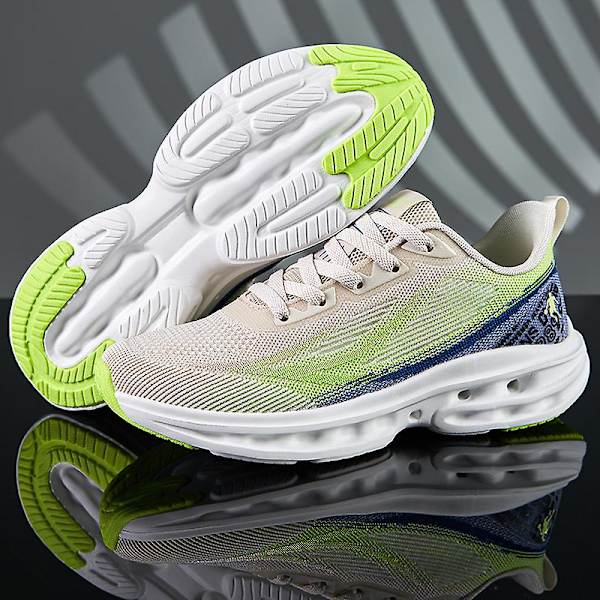 Damsneakers Andas löparskor Mode Sportskor j122 Green 44