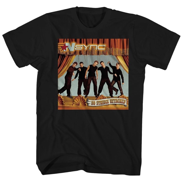 *NSYNC T-shirt No Strings Attached Album Art *NSYNC-skjorta S