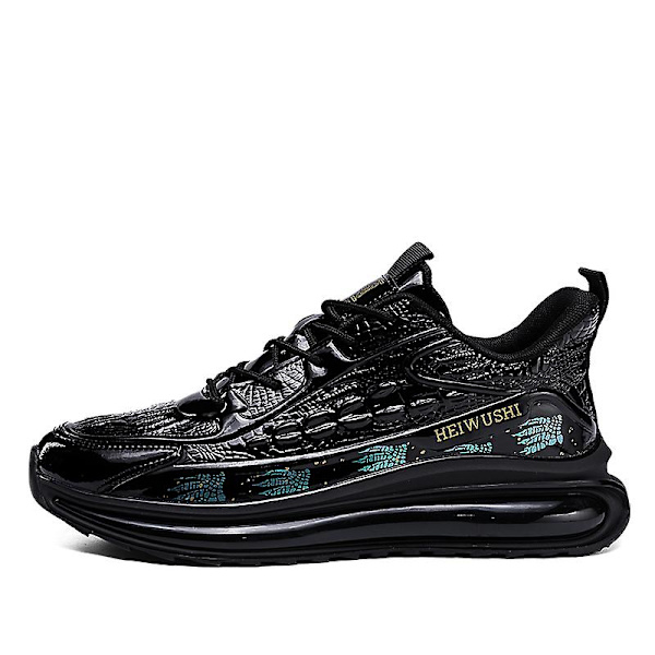 Basketskor för män Aldult Bekväma Sneakers Utomhussportskor 3Ba2301 Black 41